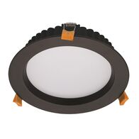 DECO-20 Round 20W Dimmable LED Tricolour IP44 Downlight - Black
