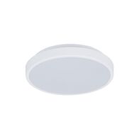 EASY-300 Round 18W 300MM Tricolour LED Dimmable IP54 Oyster Light - White