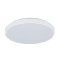 EASY-400 Round 25W 400MM Tricolour LED Dimmable IP54 Oyster Light - White