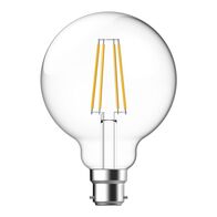 G95 7.2W DIMMABLE  LED FILAMENT LAMP CLEAR 240V - B22