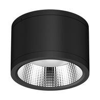 NEO-PRO Round 35W Surface Mount Dimmable LED Tricolour IP65 Downlight - Black