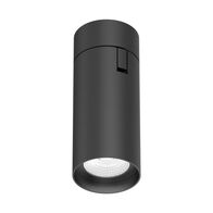 PISTOL-25 Round 25W Surface Mount Adjustable LED dimmable IP20 Downlight - Black