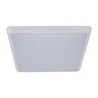 SOLAR-300-SQ Square 25W 300MM Slimline LED Dimmable IP54 Oyster Light - White