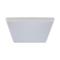 SOLAR-400-SQ Square 35W 400MM Slimline LED Dimmable IP54 Oyster Light - White