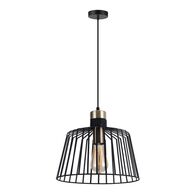 ASHLEY-PDT Ashley Caged 1 light E27 240v Pendant