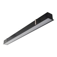 MAX-75MM Recessed Profile 17.3W 1M C/W Opal - Black