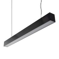 MAX-75MM Two Way Pendant 34.7W 1M C/W Opal - Black