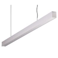 MAXI-40 1.2M LONG PENDANT ALUMINIUM DIMMABLE 4K FLAT DIFFUSER