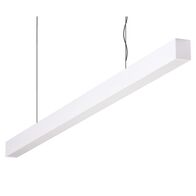 MAXI-40 1.2M LONG PENDANT WHITE DIMMABLE 3K FLAT DIFFUSER