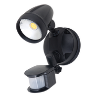 MURO-PRO-15S Single Head 15W LED Spotlight with Sensor - TRIO Tricolour