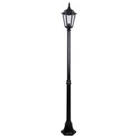 GT-136 Chester 1 Light Short Post Light - Powder Coated Finish / B22