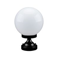 GT-530 Siena 20cm Sphere CTC Pillar Mount - Powder Coated Finish / E27