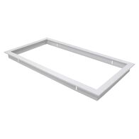 TRIM-306 Rectangular Recessed Panel Trim - Satin White Trim