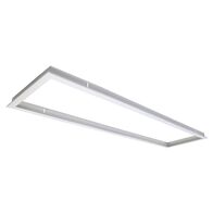 TRIM-312 Rectangular Recessed Panel Trim - Satin White Trim