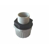 Straight Gland 25mm | Durable PVC | Conduit Applications by Transco