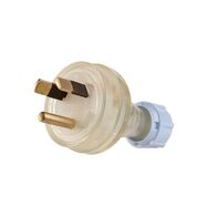 Extension Plug 3 Pin 10A | Round Earth | Rewireable Design by Transco