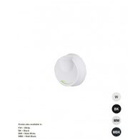 Rotary Universal Dimmer Knob | White | Energy-Saving | 50mm by Trader