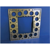 Plaster Bracket for Large Dolly | Galvanised Steel | 84mm Fixing Centre | Horizontal/Vertical Mount by Transco