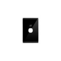 Smart Dimmer Switch 1 Gang | 10AX 240V | Vertical/Horizontal | Snow Leopard Black by Trader