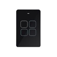 Multi Dimmer Switch 4 Button | 200W Max Load | LED Compatible | Black by Trader