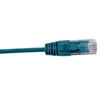 Cat6 RJ45 Patch Lead 5 Metre | 4 Pair Unshielded | Slim Design | Green by Cabac