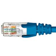 RJ45 Cat5e Blue Patch Lead | 2 Metre | 4 Pair PVC Unshielded | by Cabac