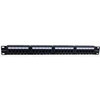 Cat6 24 Port Loaded PCB Patch Panel | Unshielded | Easy Installation by Cabac