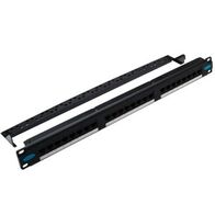 Cat5e 24 Port Loaded Patch Panel | Unshielded | Easy Installation by Cabac