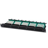 Telco Patch Panel 50 Port Loaded | Unshielded Design | Easy Installation by Cabac