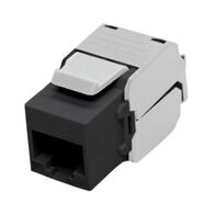 CAT6 Keystone Outlet | 10 Pack | Black | High Performance by Cabac