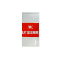 Small UV Fire Extinguisher Bag for 4.5kg ABE | UV Protected Plastic | Compact & Durable Design by Firebox