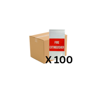 Large UV Fire Extinguisher Bag for 9kg ABE & 5kg CO2 | Durable UV Protection | Pack of 100 by Firebox