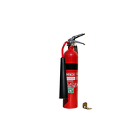 2kg CO2 Fire Extinguisher | 2B:E Fire Rating | Aluminium Cylinder | Powder Coated Red by Firebox