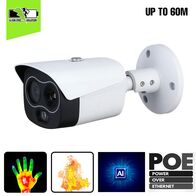 4MP Thermal Network Hybrid Bullet AI Camera | IP67 Rated | Heat Detection & Dual Image Fusion | -20°C to +550°C by Firebox