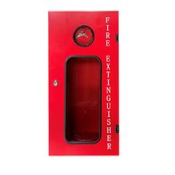 Large Metal Fire Extinguisher Cabinet | UV Resistant Steel | 003 Lock for Emergency Access | Compatible with 9.0kg DCP by Firebox