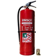 9lt Air Water Extinguisher | 3A Fire Rating | Stainless Steel & Powder Coated Red | Includes Hose by Firebox