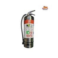 9 Litre LI-ION Fire Extinguisher | F-500 EA Agent | Polished Stainless Steel | Wall Bracket Included by Firebox