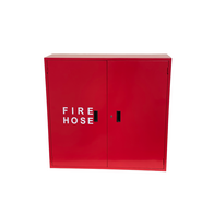 Lay Flat Hose Cabinet with Legs | Powder-Coated Steel | 003LOCK Security | Red Finish by Firebox