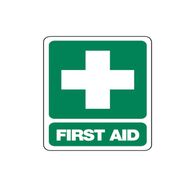 Large PVC First Aid Location Sign | UV-Protected Material | High Visibility | Single Unit by Firebox