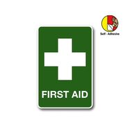 Self-adhesive PVC First Aid Location Sign | UV-Protected | Easy Application | Clear Visibility by Firebox
