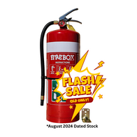 9kg Dry Chemical Powder Fire Extinguisher | 10A:80B:C:E Fire Rating | AS/NZS Certified | Powder Coated Red by Firebox