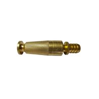 Brass 19mm Jet Fire Hose Reel Nozzle | Durable Brass Construction | Jet Nozzle for Focused Stream | Compatible with 19mm Hose by Firebox