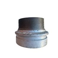 80mm RG to 65mm BSP Male Adaptor | Galvanized Steel | Durable & Corrosion Resistant | Fire Protection by Firebox