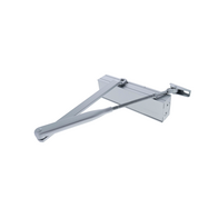 Door Closer EN2-4 40kg-80kg | Fire Rated 2 Hours | Adjustable Speed & Backcheck | Silver by Firebox