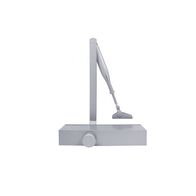 Fire Rated Slimline Door Closer | 20-80kg Capacity | Adjustable Speeds & Backcheck | Silver by Firebox