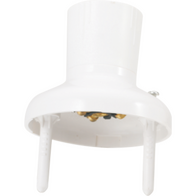 Batten Holder with Plug | Energy-Efficient Design | Ideal for Residential & Commercial Use by Dexton