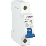 Miniature Circuit Breaker 6kA | 10-32 Amps | Compact Design by Dexton