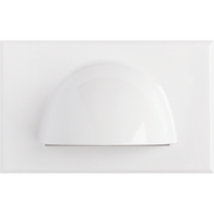 Wall Plate Bull Nose White | Durable Design | Ideal for Residential & Commercial Use by Dexton