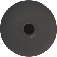 Ceiling Rose Connector with 4 Terminals | Black Finish | Pack of 10 by Dexton