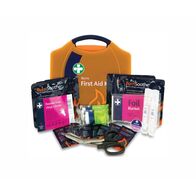 Emergency Burns Kit | 2 Burn Dressings & Eye Wash Ampoules | Portable Case by Firebox